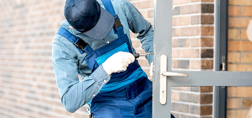 Pivot Storefront Door Locks Installation in Jamul, California